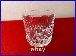 Waterford Crystal Lismore Old Fashioned Whiskey Glass Tumbler 3 3/8 Set Of 7