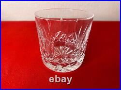 Waterford Crystal Lismore Old Fashioned Whiskey Glass Tumbler 3 3/8 Set Of 7