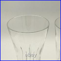 Waterford Crystal Lismore Pilsner Beer Glass Barware 2Pc Set
