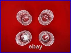 Waterford Crystal Lismore Roly Poly Glasses Tumblers Box Stickers New Set Of 4