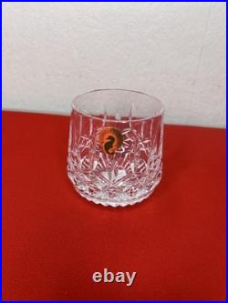 Waterford Crystal Lismore Roly Poly Glasses Tumblers Box Stickers New Set Of 4