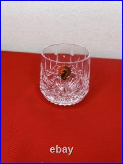 Waterford Crystal Lismore Roly Poly Glasses Tumblers Box Stickers New Set Of 4