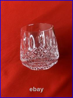 Waterford Crystal Lismore Roly Poly Glasses Tumblers Box Stickers New Set Of 4