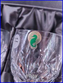Waterford Crystal Lismore Rounded Tumblers Set of 2 New in Box