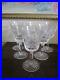 Waterford Crystal Lismore Set Of 6 Wine Glasses 5 7/8