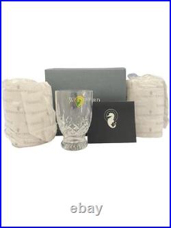 Waterford Crystal Lismore Set Of Four 8 Oz Diamond & Wedge Cut Footed Glasses Waterford Crystal Lismore Set Of Four 8 Oz Diamond & Wedge Cut Footed Glasses