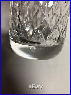 Waterford Crystal Lismore Set of 4 Flat Tumblers 12 oz 5 1/8