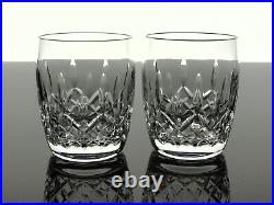 Waterford Crystal Lismore Traditions 14-oz Dof Barrel Whiskey Glasses Set Of 2