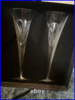 Waterford Crystal Love and Romance Collection Flutes