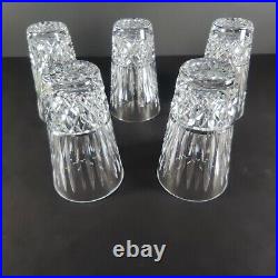 Waterford Crystal MAEVE 5 HIGHBALL TUMBLERS 12 oz GLASSES Set of 5 Excellent