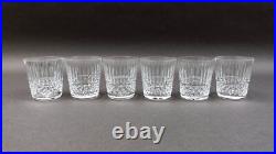 Waterford Crystal Maeve Old Fashioned Whiskey Glasses Set Of 6