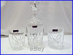 Waterford Crystal Marquis Brookside Oversized Gift Decanter Set New In Box