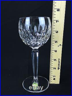 Waterford Crystal Maureen Wine Glasses Hocks Cut Glassware Stemware Set (11)