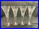 Waterford Crystal Millennium Collection Toasting Flutes Set of 4! Excellent