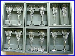 Waterford Crystal Millennium Toasting Flutes Complete Set Of 12 New