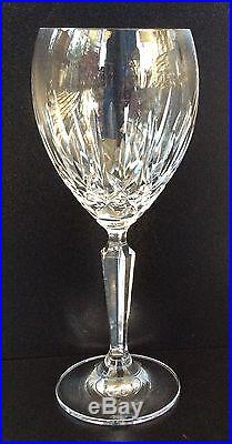 Waterford Crystal Mourne Claret Wine Glasses Goblets Stems Set of 9