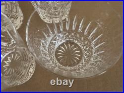 Waterford Crystal Pattern of the Sea Double Old Fashioned Glass Set of 6