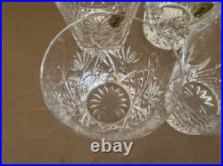 Waterford Crystal Pattern of the Sea Double Old Fashioned Glass Set of 6