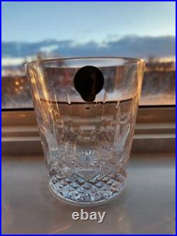 Waterford Crystal Pattern of the Sea Double Old Fashioned Glass Set of 6