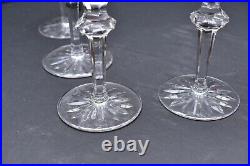 Waterford Crystal Powerscourt Claret Wine Goblets Glasses 7 Stemware SET 5