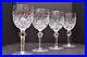 Waterford Crystal Powerscourt Water Goblets 7.5 Set of 4 OLD MARK