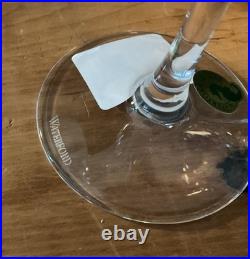 Waterford Crystal Quinn White Wine Glass New In Box 7 Inch Tall Set Of 2 Waterford Crystal Quinn White Wine Glass New In Box 7 Inch Tall Set Of 2