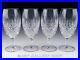 Waterford Crystal SOMERTON ICED TEA BEVERAGE WATER GLASSES GOBLETS Set 4 Unused