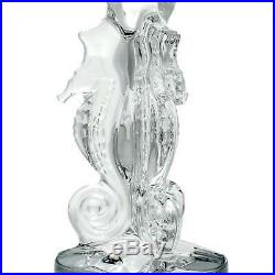 Waterford Crystal Seahorse Set of 2 (6) Candlesticks