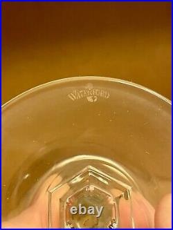 Waterford Crystal Set Of 6 Metropolitan Platinum Wine Goblets Free Shipping