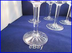 Waterford Crystal Set Of 6 Somerton Balloon Wine Goblets