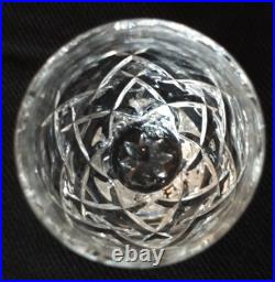 Waterford Crystal Shot Glasses Hand Blown Vintage Signed Classic 1oz Set of 2