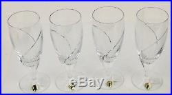 Waterford Crystal Siren Iced Beverage Glasses Set of 4. NIB Retails $220