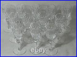 Waterford Crystal VTG Curraghmore 4.5 Inch Cordial Crystal Glasses Set Of Twelve