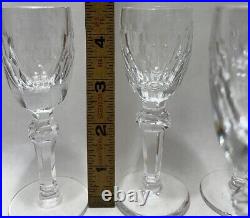 Waterford Crystal VTG Curraghmore 4.5 Inch Cordial Crystal Glasses Set Of Twelve