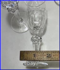 Waterford Crystal VTG Curraghmore 4.5 Inch Cordial Crystal Glasses Set Of Twelve