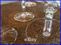 Waterford Crystal (Water/Wine) Glasses Charlemont (Set Of 7)