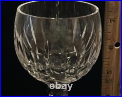 Waterford Crystal Water/Wine Goblet 7 1/2 Set Of 6 Vintage