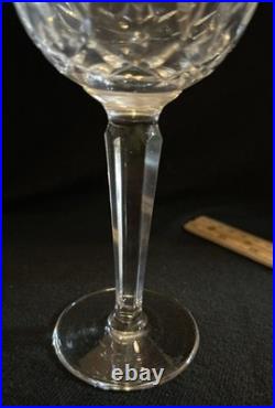 Waterford Crystal Water/Wine Goblet 7 1/2 Set Of 6 Vintage