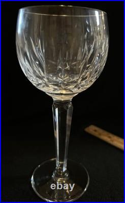 Waterford Crystal Water/Wine Goblet 7 1/2 Set Of 6 Vintage