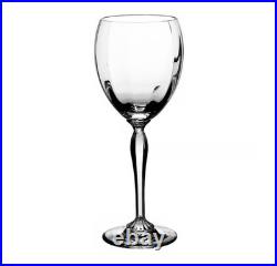 Waterford Crystal Wine Glasses Platinum Trimmed Elegant Discontinued Set Of (8)