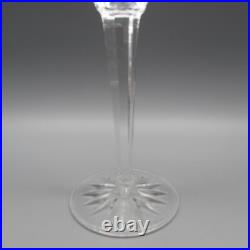 Waterford Cut Crystal RISING SUN Champagne / Toasting Flutes Set of Eight