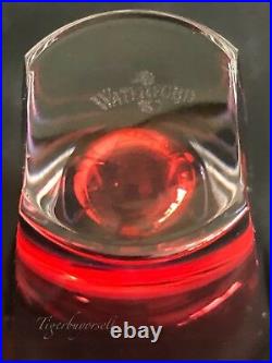 Waterford ECLIPSE CRYSTAL SHOT GLASSES Multi-Colored Set of 4 withBox 2005 Ireland