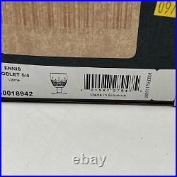 Waterford ENNIS Crystal Goblets 40018942 Set Of 4 NIB