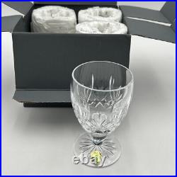 Waterford ENNIS Crystal Goblets 40018942 Set Of 4 NIB