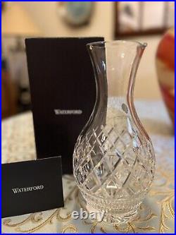Waterford Eastbridge Stemless Wine S/4 Lead Crystal Glasses & Carafe Set 5 New