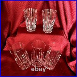 Waterford Eileen Flat Tumbler Highball Glasses Set Of 5