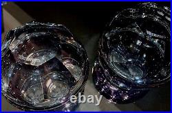 Waterford Elysian Amethyst Set Containing 2 GLASSES