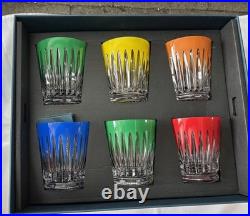 Waterford Firework New Year Collection-double Old Fashioned Glasses-set Of 6-nib Waterford Firework New Year Collection-double Old Fashioned Glasses-set Of 6-nib