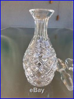 Waterford Glandore Cruet Set Underplate Stopper Oil Vinegar Crystal