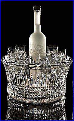 Waterford House of Waterford Crystal Lismore Diamond Vodka Chill Set